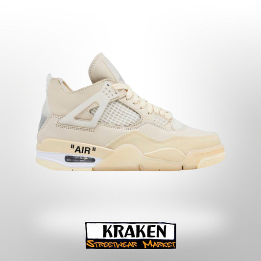 JORDAN 4 x OFF-WHITE - SAIL