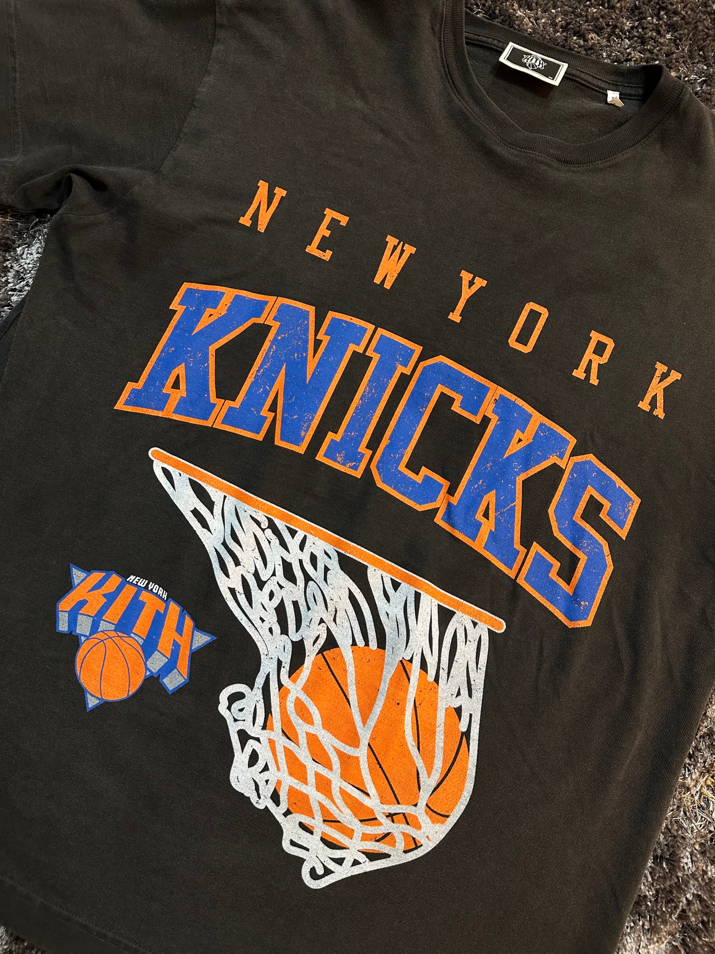 KITH x NBA NY Knicks Vintage Tee