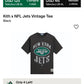 KITH x NFL Jets Vintage Tee